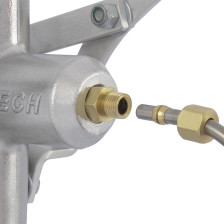 Bico Inox 12cm Recheador de Pão de Queijo