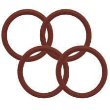 Anel Vedação Doceira de Churros e Recheador de Pão de Queijo - Pacote 4 Unidades