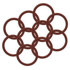 Anel de Vedação Doceira de Churros e Recheador de Pão de Queijo - Pacote 10 Unidades