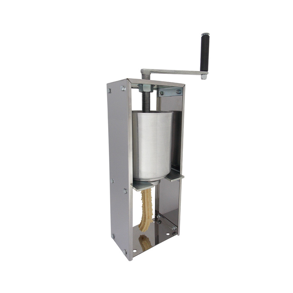 Masseira de Churros Inox Fuso Capacidade 1,5 Kg de Massa com 2 Estrelinhas