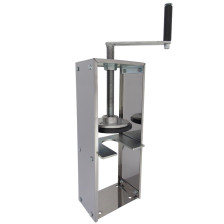 Masseira de Churros Inox Fuso Capacidade 1,5 Kg de Massa com 2 Estrelinhas